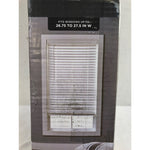 Better Homes & Gardens 2in Cordless Faux Wood Horizontal Blinds, White 27inx64in
