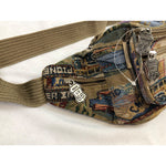 Route 66 Tapestry Fanny Pack Belt Bag Cross Body, Travel Pioneer Express