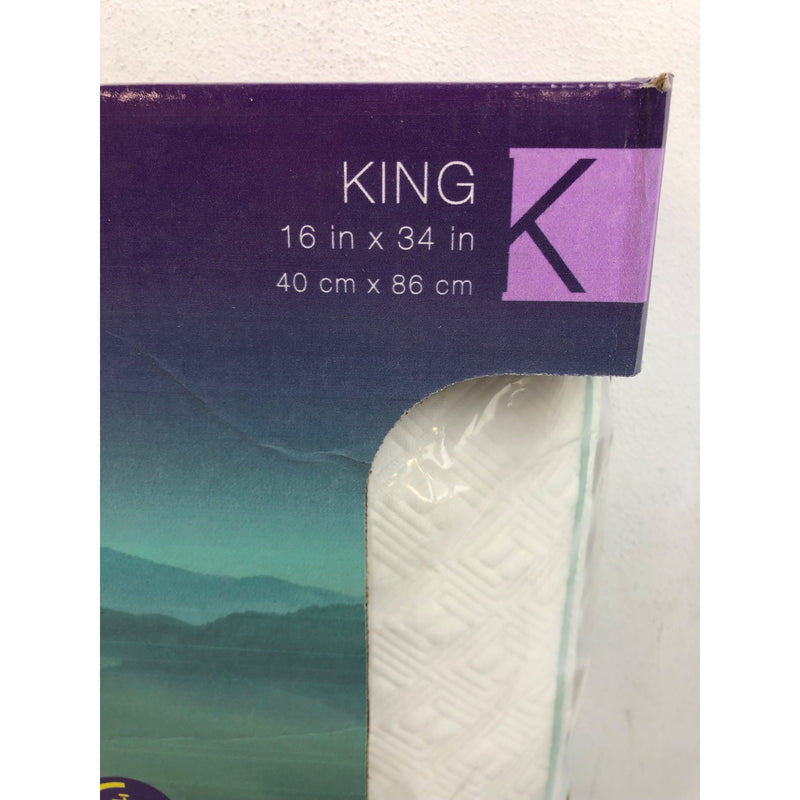 IntelliSLEEP Natural Comfort Traditional Memory Foam Pillow, King