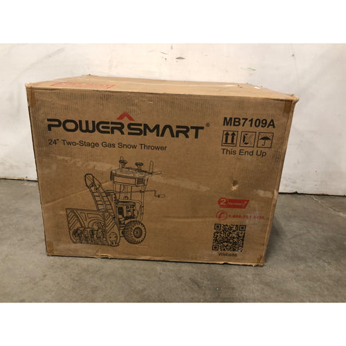 PowerSmart Brand New Self-Propelled Gas Snow Blower, 212cc 24 in. Two-Stage