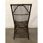 Natural Brown Rattan Cushioned Armchair by East at Main