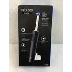 Oral-B Pro 500 Electric Toothbrush with (1) Brush Head, Rechargeable, Black