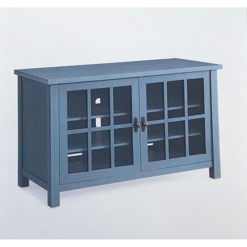 Better Homes & Gardens Oxford Square TV Stand for TVs up to 55in, Antique Blue