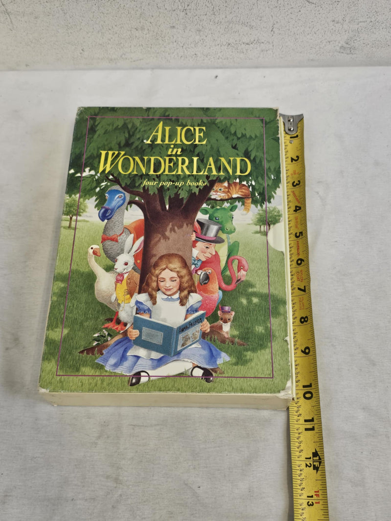 Alice in Wonderland, Four Pop-up Books, Treasury Collection