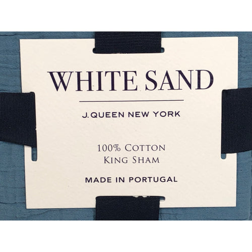 King, South Seas Pillow Sham, Blue