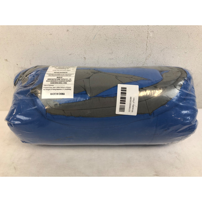Twin Size Yalamila Bed in a Bag Comforter Set, Duvet Insert and PIllow Sham