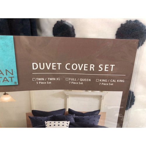 Twin/Twin XL, Urban Habitat Maize Cotton Jacquard Duvet Cover Set