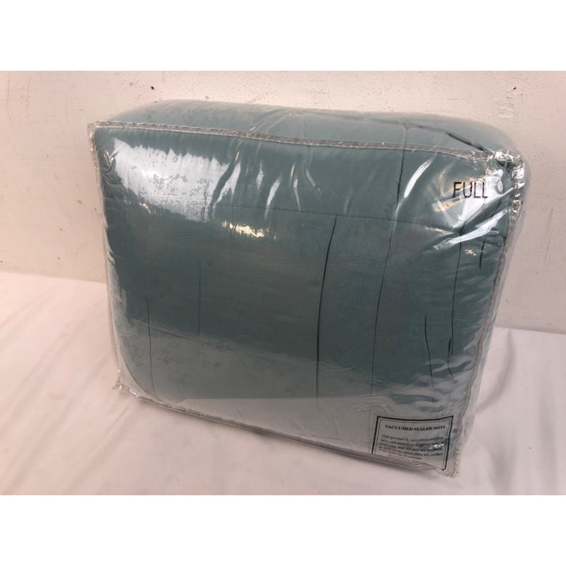 Full, Luxury Misty 5-piece Bed in a Bag Down Alternative Comforter Set