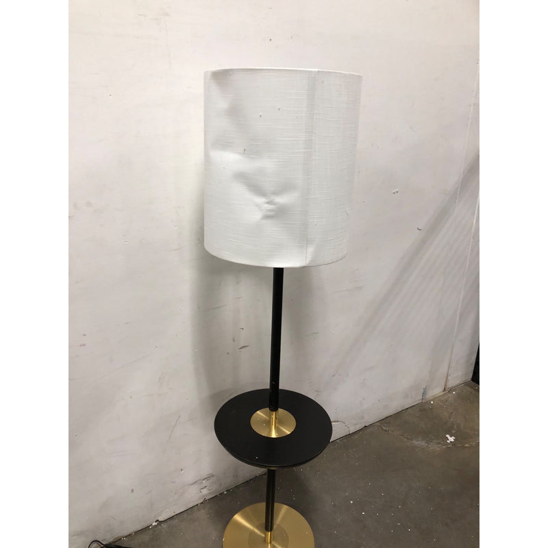 SAFAVIEH Lighting 65-inch Janell Black/ Gold Floor Lamp