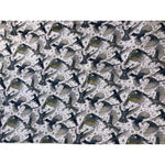 1-piece Blackout Hum Sun Honey Birds Basalt Curtain Panel, 96in x 50in
