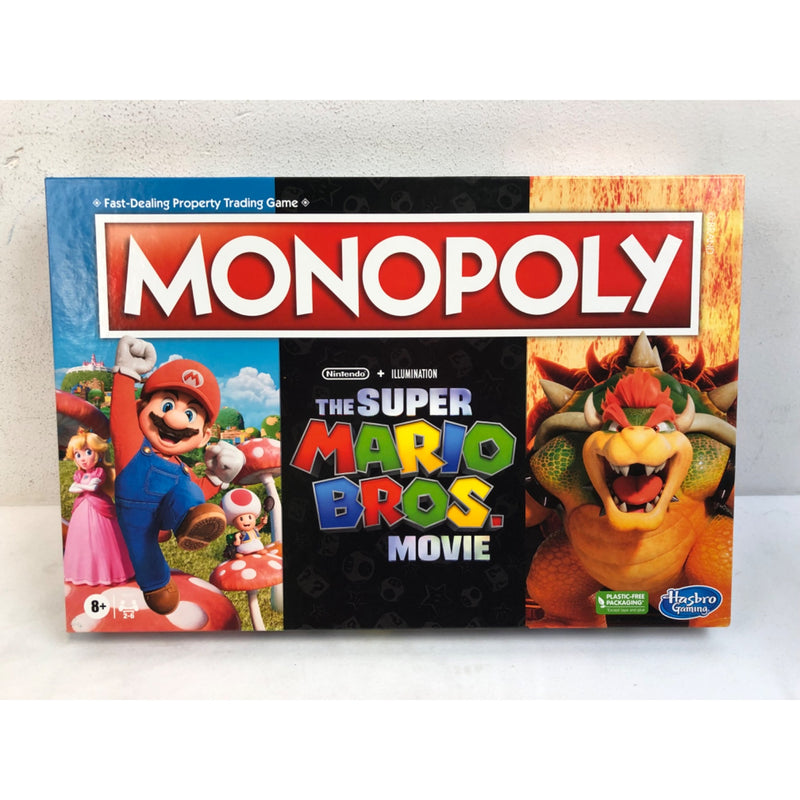 Monopoly The Super Mario Bros. Movie Edition Board Game for Kids and Family