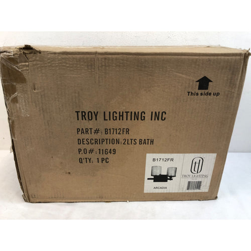Troy Lighting - Two Light Bath - Arcadia - Two Light Bath Vanity French Iron