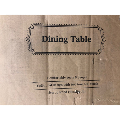 The Pioneer Woman Dining Table, Teal