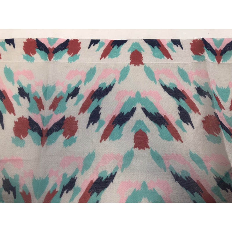 1-piece Sheer Malibu Ikat Curtain Panel - 84in x 50in