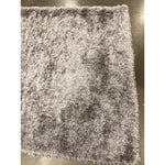 Soft Shag Rug For Bedroom & Living-Room Glossy Yarn, 6ft7in x 9ft6in, Gray
