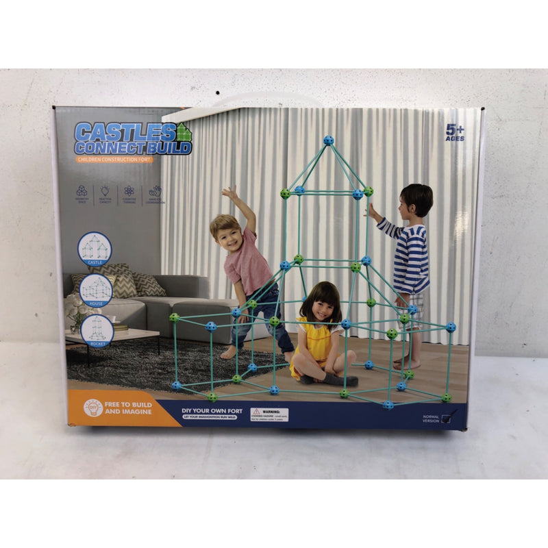 Fort Building Kit for Kids, 140pcs STEM Toys