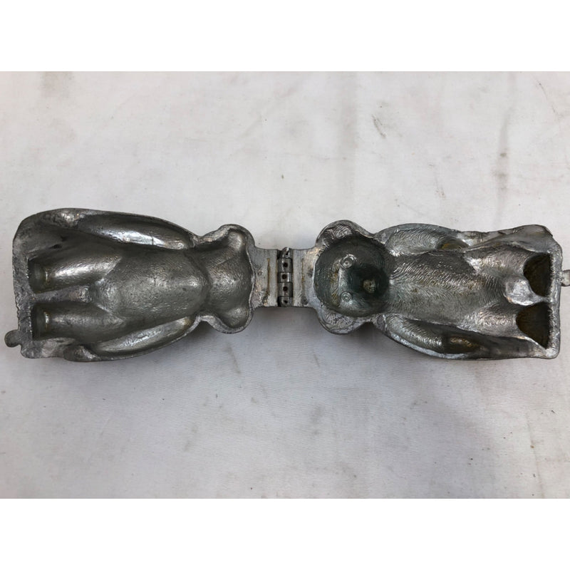 Teddy Bear 1103 Vintage Pewter Ice Cream Mold, E and Co NY Eppelsheimer