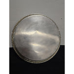 Vintage Wm Rogers Silver Plate Serving Tray, 670, Reticulated