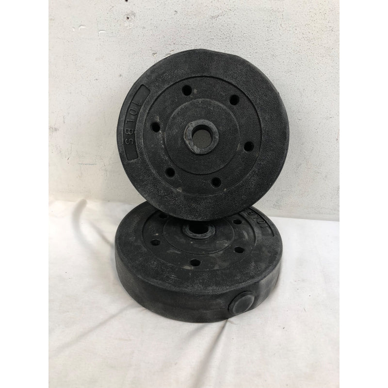 Athletic Works 10lb Standard Vinyl Weight Set of 2