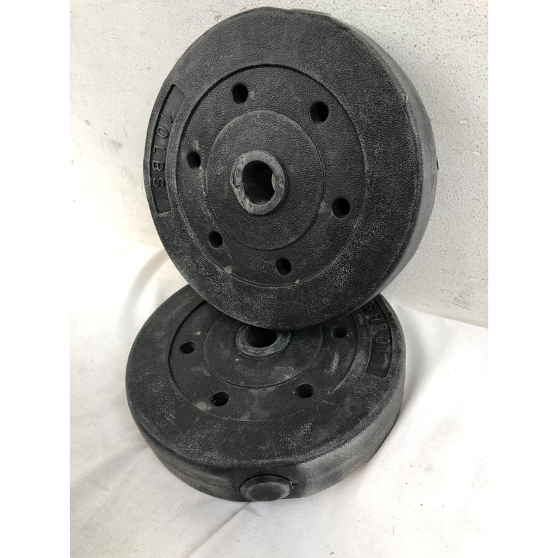 Athletic Works 10lb Standard Vinyl Weight Set of 2