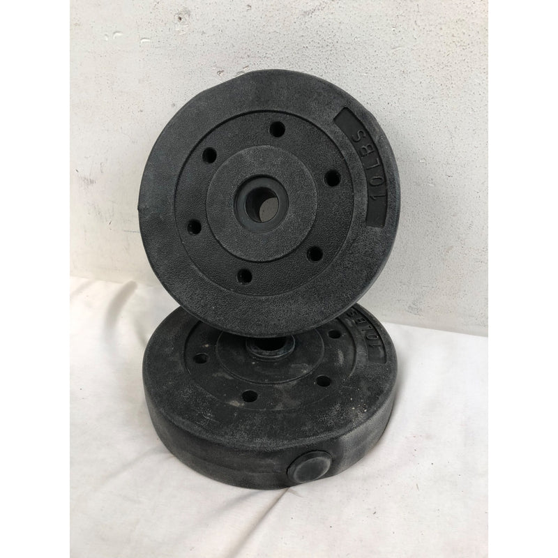 Athletic Works 10lb Standard Vinyl Weight Set of 2
