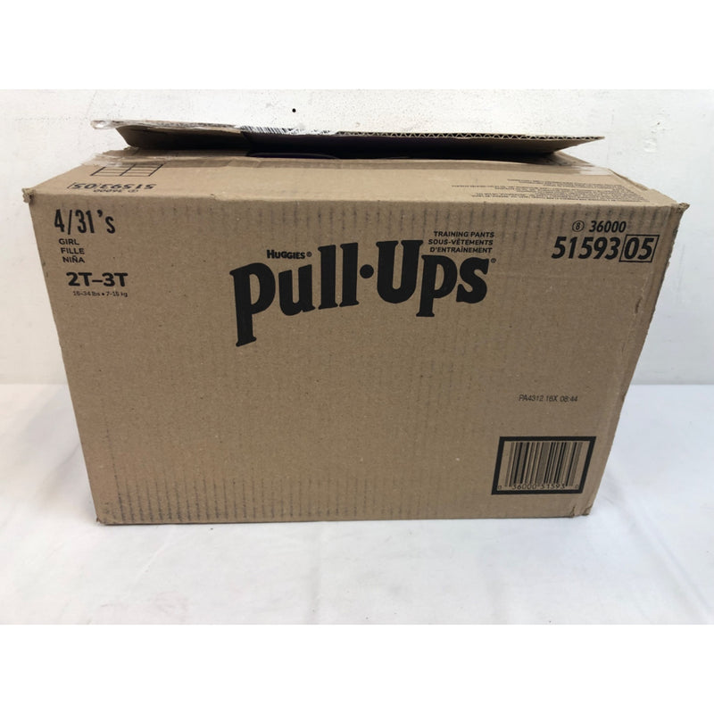 Pull-Ups Girls Potty Training Pants, 2T-3T (16-34 lbs), 124 Count