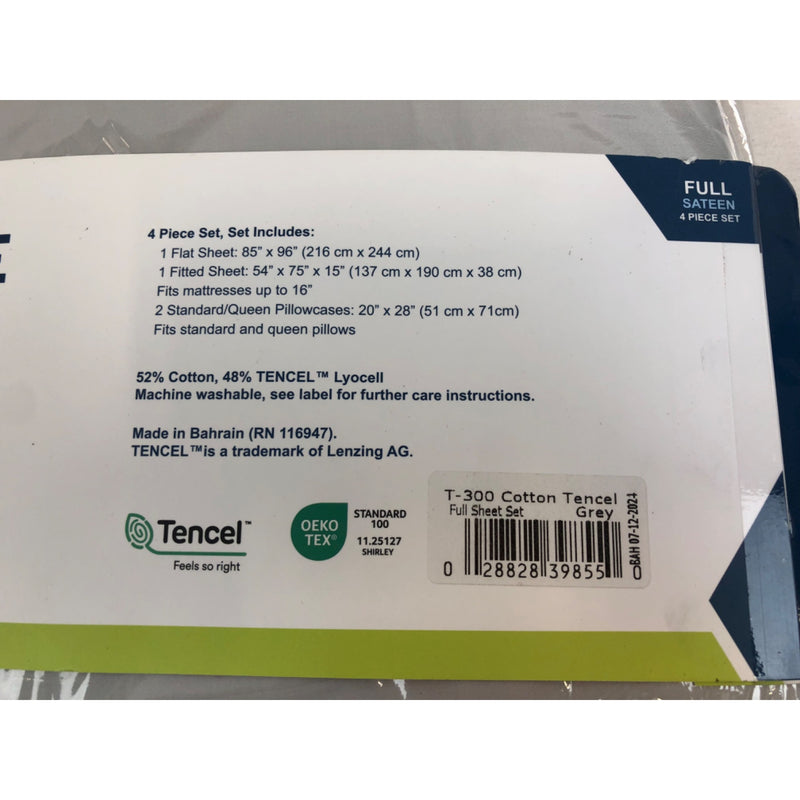 Full, Gray, Molecule Performance Sheet Set
