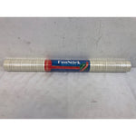 FunStick 24in x 200in Grasscloth Peel and Stick Wallpaper, Khaki