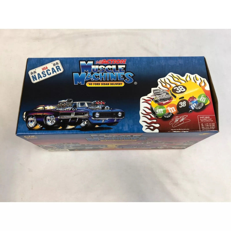 Muscle Machines 1:18 Scale Die Cast Car - Elliott Sadler 40 Sedan Delivery M&M