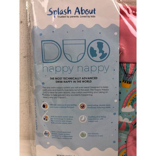 Splash About Happy Nappy Duo, Up & Away, 3-4 Years