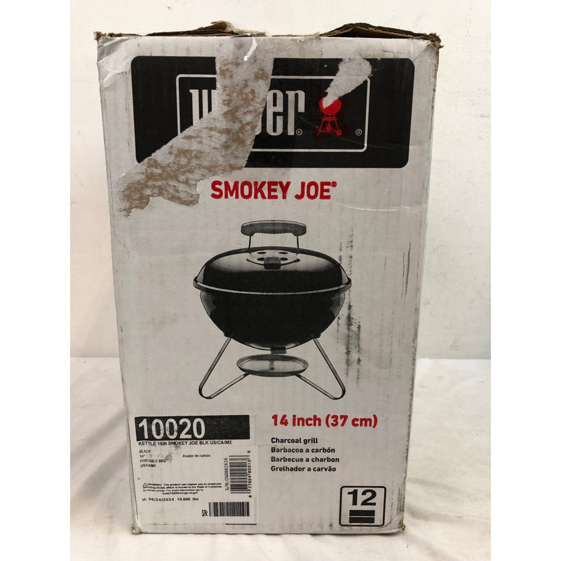 Weber 14 in. Smokey Joe Charcoal Grill Black