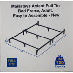 Mainstays Ardent Full 7in Bed Frame, Adult, Easy to Assemble