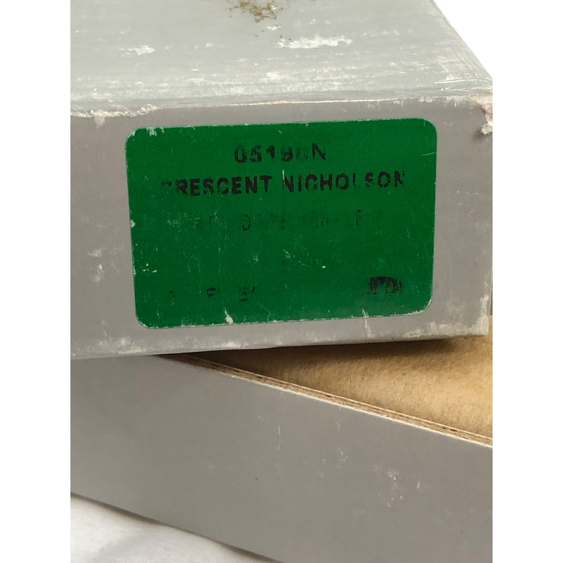 Set of 6, Crescent Nicholson Increment Cut Steel Files 06190N