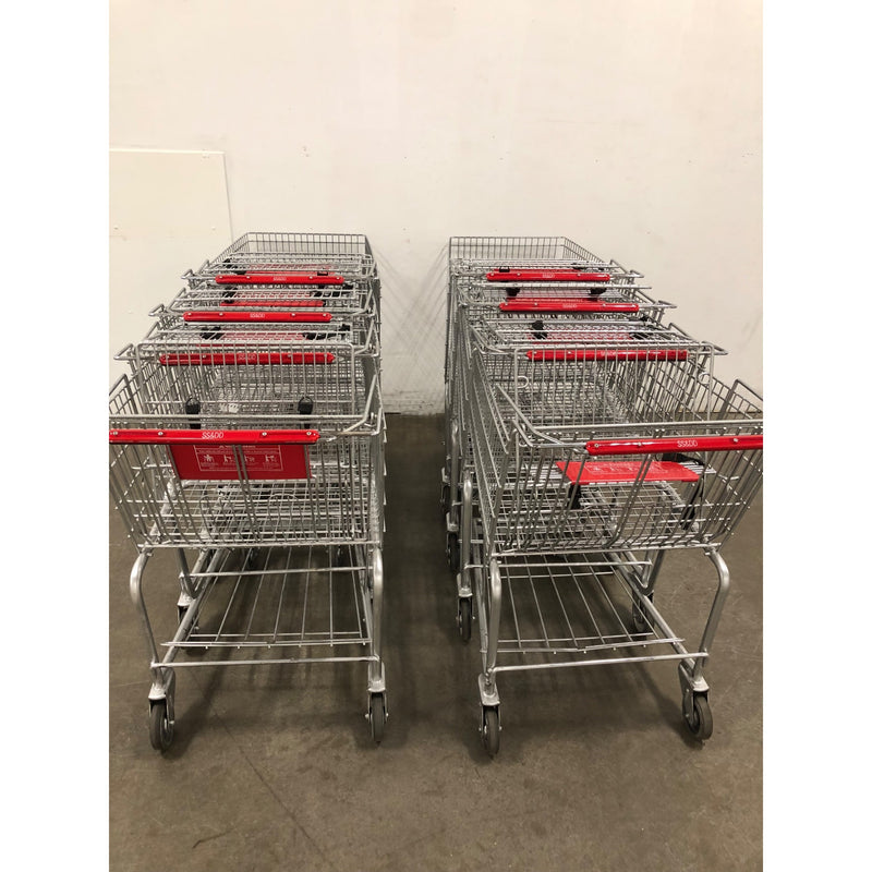 8x Standard Size Shopping Carts