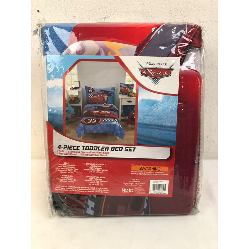 Disney Cars Radiator Springs 4 Piece Toddler Bedding Set