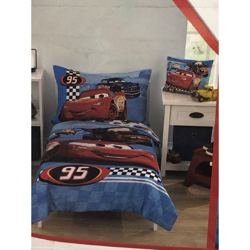 Disney Cars Radiator Springs 4 Piece Toddler Bedding Set