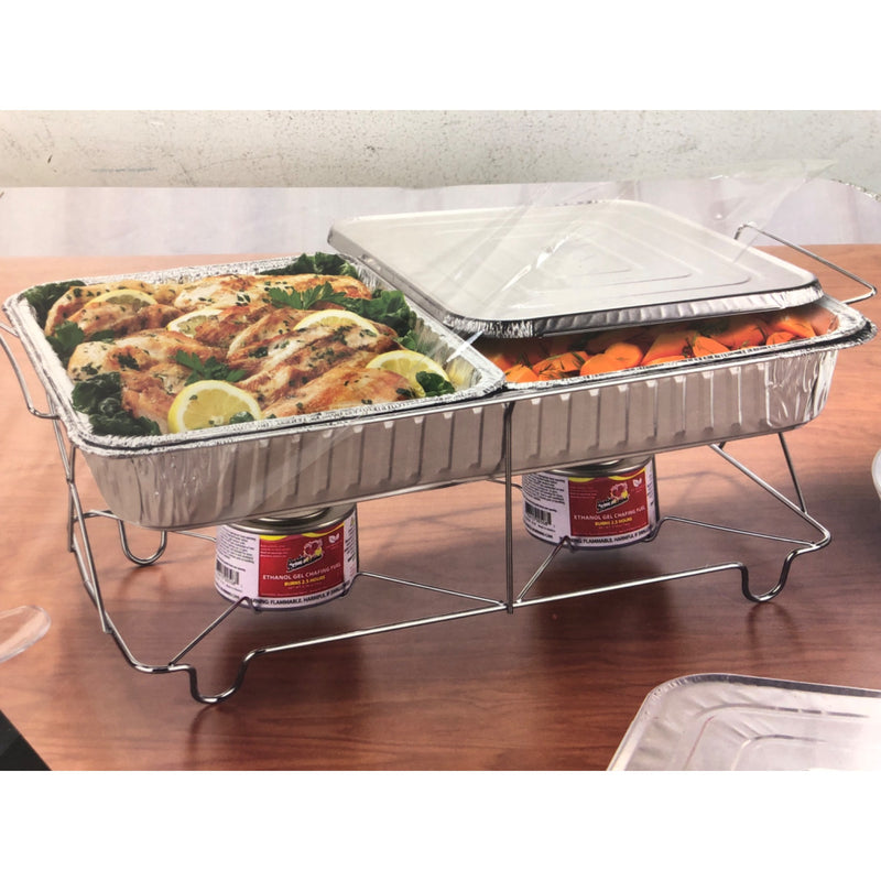 10 Piece Buffet Set Including Fuel Party Supply Set