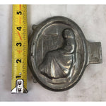 Whistler's Mother 1187 Vintage Pewter Ice Cream Mold, E and Co NY Eppelsheimer