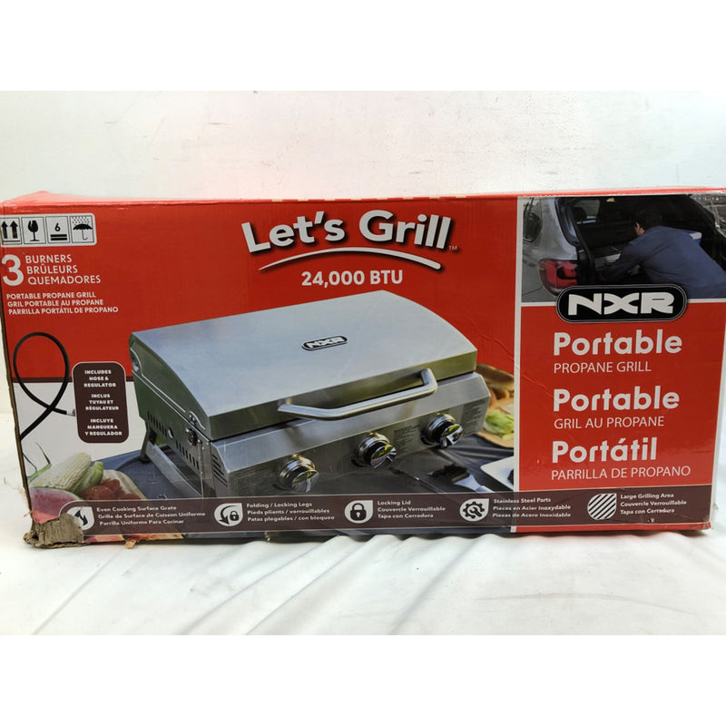 NXR 3 Burner Portable Gas Grill