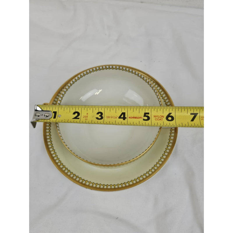 Schleiger 278 Pattern Haviland & Co. Limoges France Bouillon Cup & Saucer Set