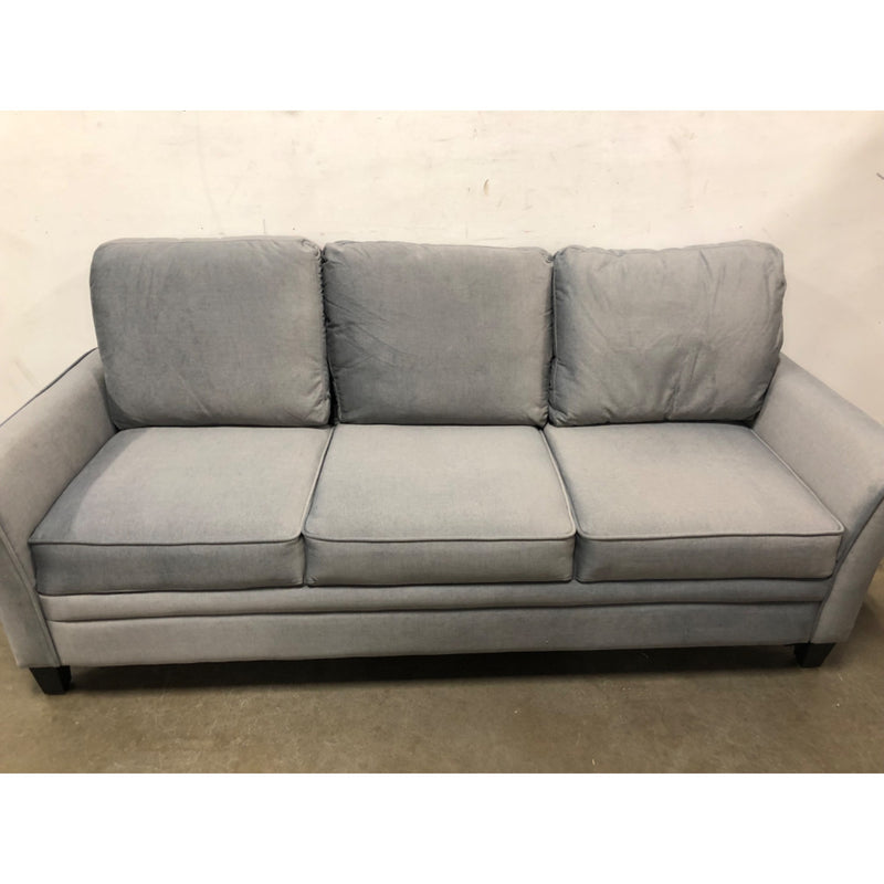 Mainstays Kensington 80in 3 Seat Classic Modern Sofa, Gray