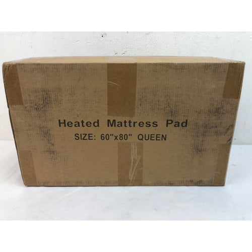 Queen Size, JUSTLET Heated Mattress Pad, with Dual Control 9 Heated Settings