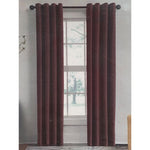 Veratex Velvet Soft Luxury Single Grommet Curtain Panel, 50in x 84in, Berry