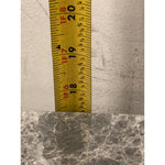 Steve Silver Lucca Gray Marble Wood Coffee Table, Gray and Espresso