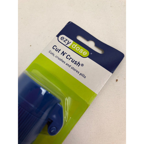 Ezy Dose Cut N Crush Pill Cutter and Crusher, Tablet Grinder