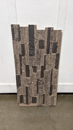 48"W x 24"H x 1 1/4"D Cascade Stacked Stone, StoneWall Faux Stone Siding Panel, Smokey Ridge