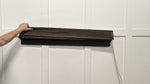 Roman Shade, 46" x 46", Dark Brown