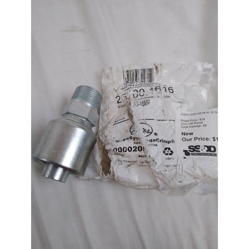 Gates G251001616 16 Gallon - 16Mp Hydraulic Hose Fitting
